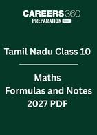 Tamil Nadu Class 10 Maths Notes & Formula PDF 2027