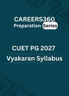 CUET PG 2027 Vyakaran Syllabus