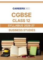 CGBSE Class 12th Business Studies Syllabus 2026-27