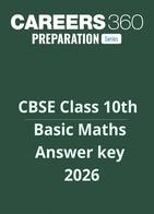 CBSE Class 10 Maths (Basic) Answer Key 2026