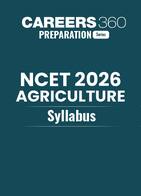 NCET 2026 Agriculture Syllabus