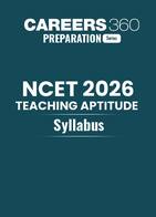 NCET 2026 Teaching Aptitude Syllabus