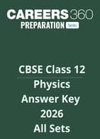 CBSE Class 12 Physics Answer Key 2026 All Sets
