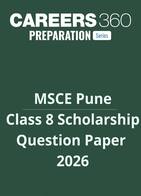 MSCE Pune Class 8 Scholarship Question Paper  2026