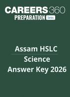 Assam HSLC Science Answer Key 2026