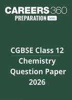 CGBSE Class 12 Chemistry Question Paper 2026