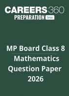 MP Board Class 8 Mathematics Question Paper 2026