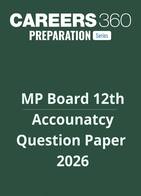 MP Board 12th Accounatcy Question Paper  2026