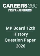 MP Board 12th History Question Paper 2026