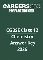 CGBSE Class 12 Chemistry Answer Key 2026