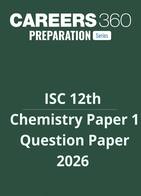 ISC 12th Chemistry Paper 1  Question Paper 2026