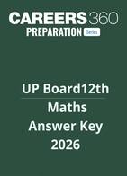 UP Board Class 12 Maths Answer Key 2026