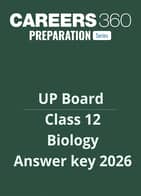 UP Board  Class 12  Biology  Answer key 2026