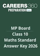 MP Board Class 10 Maths Standard Answer Key 2026