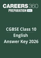 CGBSE Class 10 English Answer Key 2026