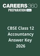 CBSE Class 12 Accountancy Answer Key 2026