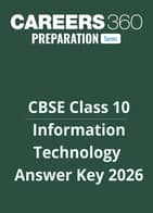 CBSE Class 10 Information Technology Answer Key 2026