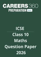 ICSE Class 10 Maths Question Paper 2026