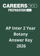 AP Inter Botany Answer Key 2026