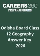 Odisha Board Class 12 Geography Answer Key 2026