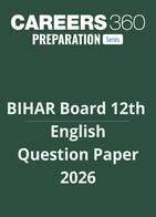 Bihar Board 12th English Question Paper 2026