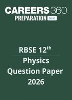 RBSE 12th Physics Question Paper 2026