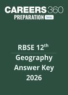 RBSE 12th Geography Answer Key 2026