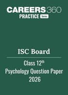 ISC Class 12 Psychology Question Paper 2026