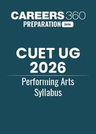 CUET UG 2026 Performing Arts Syllabus