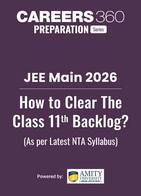 JEE Main 2026- How to clear the Class 11th Backlog ?