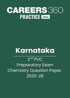 Karnataka 2nd PUC Chemistry Preparatory Exam Question Paper 2025-26