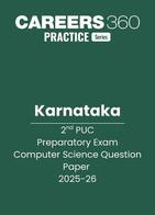 Karnataka 2nd PUC Computer Science Preparatory Exam Question Paper 2025-26