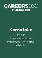 Karnataka 2nd PUC Maths Preparatory Exam Question Paper 2025-26