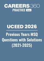 UCEED Previous Years - MSQ Type Questions with Solutions (2021-2025)