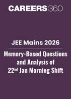 JEE Main 2026: Memory Based Questions and Analysis of 22nd January (Shift-1)