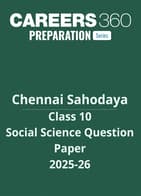 Chennai Sahodaya Class 10 Social Science Question Paper 2025-26