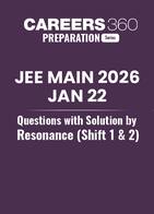 JEE Main 2026 Jan 22 Questions with Solution by Resonance (Shift 1 & 2)