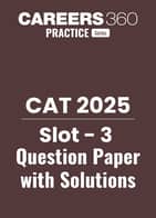 CAT 2025 Slot 3 Question Paper with Solutions