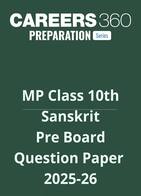 MP Class 10 Pre Board Sanskrit Question Paper 2025–26