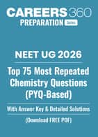 Top 75 Most Repeated NEET Chemistry Questions for 2026 (PYQ-Based) – Free PDF