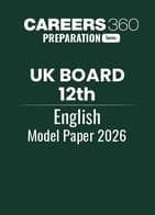 UK Board 12th English Model Paper 2026