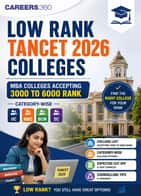 Low rank TANCET 2026 Colleges