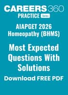 AIAPGET Homeopathy BHMS Most Expected Questions 2026 PDF with Detailed Solutions (Free eBook)