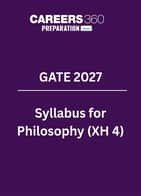 GATE 2027 Syllabus for Philosophy (XH-4)