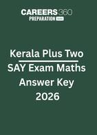 Kerala Plus Two SAY Exam Maths Answer Key 2026