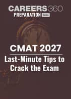 CMAT 2027 Last-minute tips to crack the exam