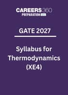 GATE 2027 Syllabus Thermodynamics (XE4)