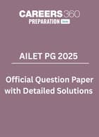 AILET PG 2025 Question Paper with Solutions