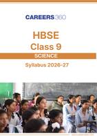 HBSE 9th Science Syllabus 2026-27