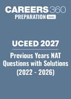 UCEED Previous Years - NAT Type Questions with Solutions (2022-2026)